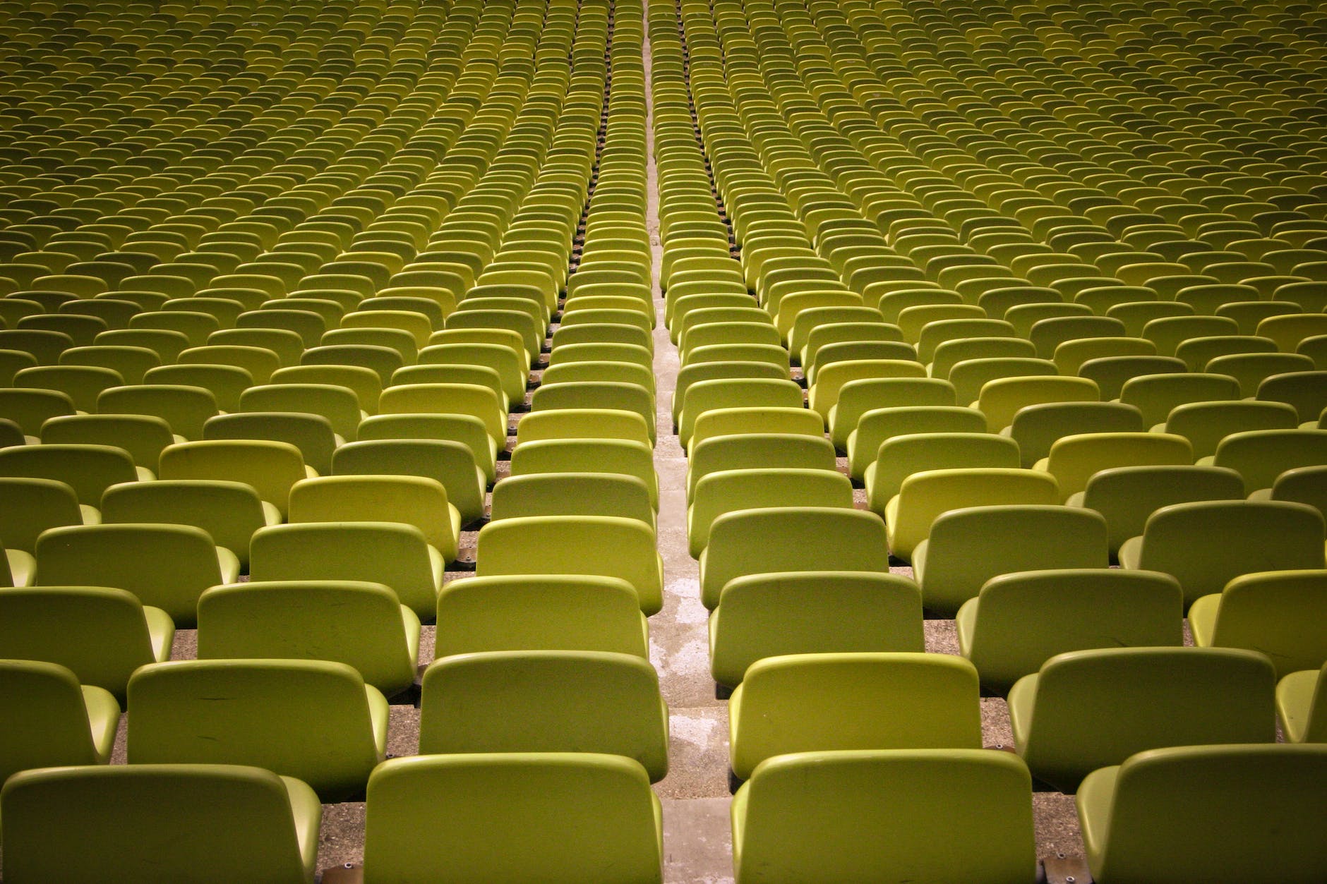 Empty auditorium waiting for an audience